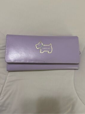 Radley London lavender leather wallet